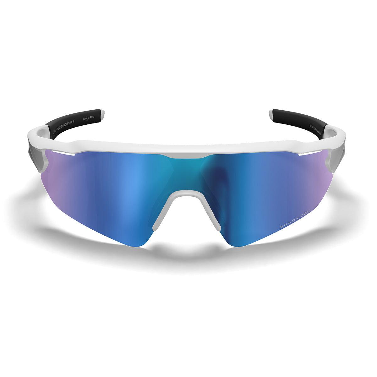 PRESALE - LUMYX Blue Sports Half Frame TR90 Sunglasses – ShadyVEU