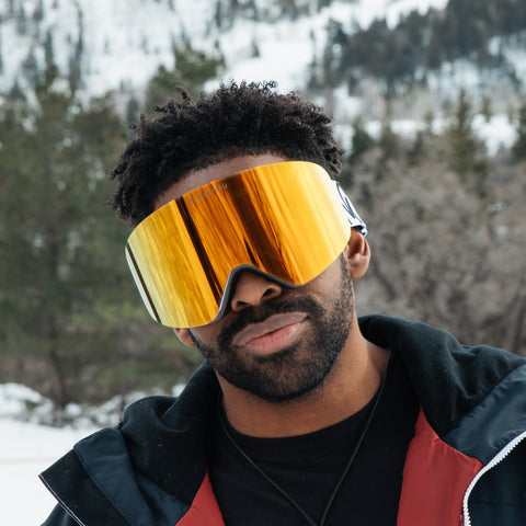 Nova Golden Solstice Snowboard Winter Sports Snow Goggles