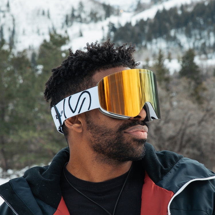Nova Golden Solstice Snowboard Winter Sports Goggles – ShadyVEU