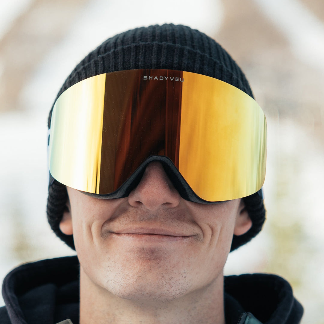 Nova Golden Solstice Snowboard Winter Sports Goggles – ShadyVEU