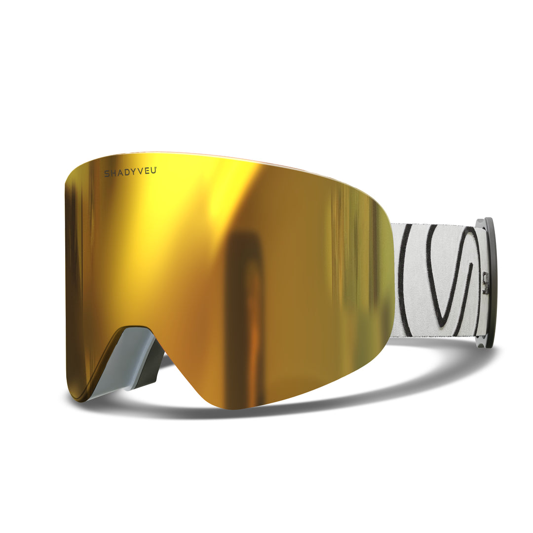 goggles gold Nova Golden Solstice Snowboard Winter Sports Goggles – ShadyVEU