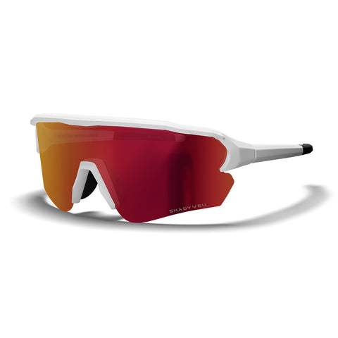 PRESALE - AERROW Red Half Frame Sports TR90 Sunglasses