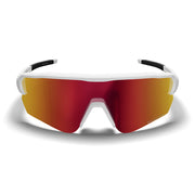 PRESALE - AERROW Red Half Frame Sports TR90 Sunglasses