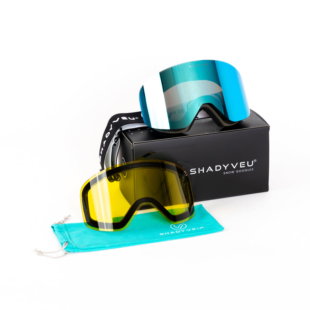 Nova | Blue Blizzard Snow Goggles – ShadyVEU