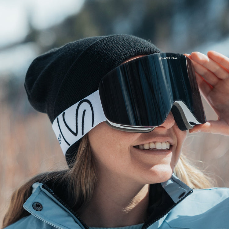 Nova Black Breeze Ski Snowboard Winter Sports Goggles  ShadyVEU