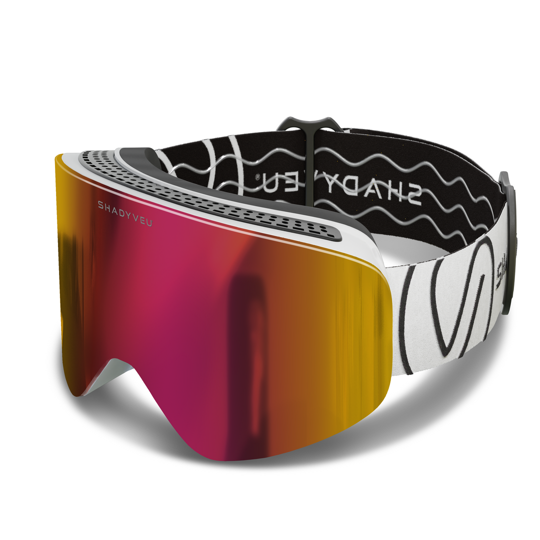 スノーパパ Nova | Blue Blizzard Snow Goggles – ShadyVEU