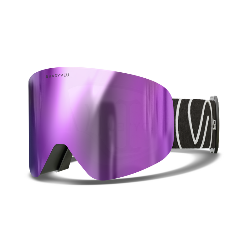 ski goggles with changeable lenses Nova Pink Peak Ski Snowboard Winter Sports Goggles – ShadyVEU