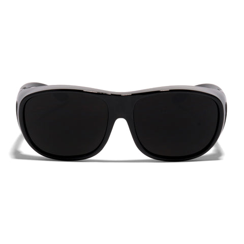 Really dark black sunglasses deals