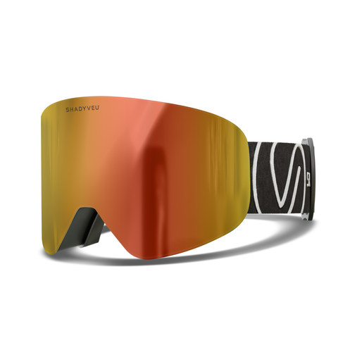 Nova Cosmic Coral Ski Snowboard Winter Sports Snow Goggles