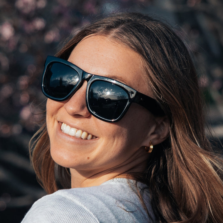 thick goggles ShadyVEU Classic Square Flat Top Oversized Super Dark Tint Lens UV400 Mens Womens Sunglasses Magnum Metro Giants Glasses their funny scooters Farbe:Blue
