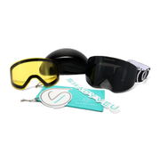 Nova Black Breeze Ski Snowboard Winter Sports Snow Goggles