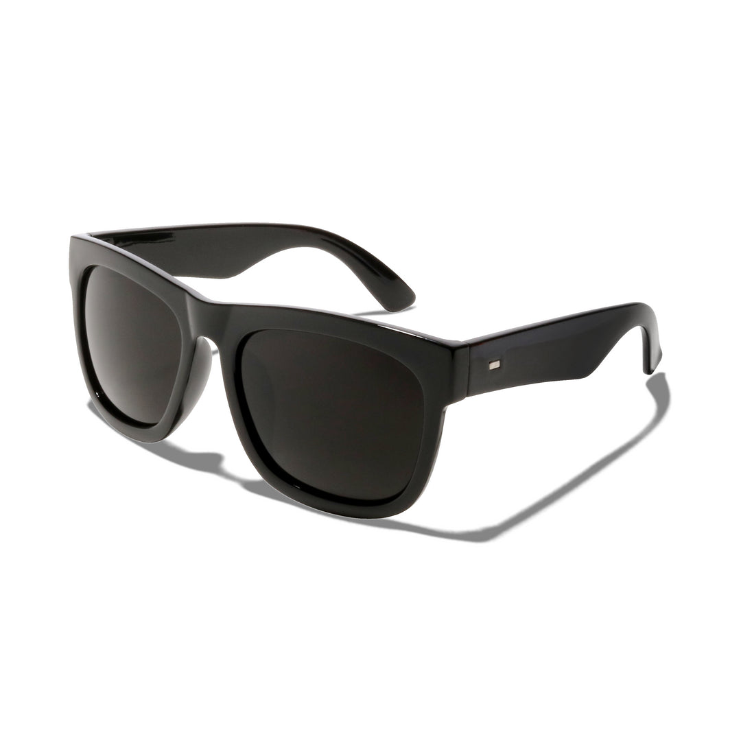 Super dark black sunglasses online